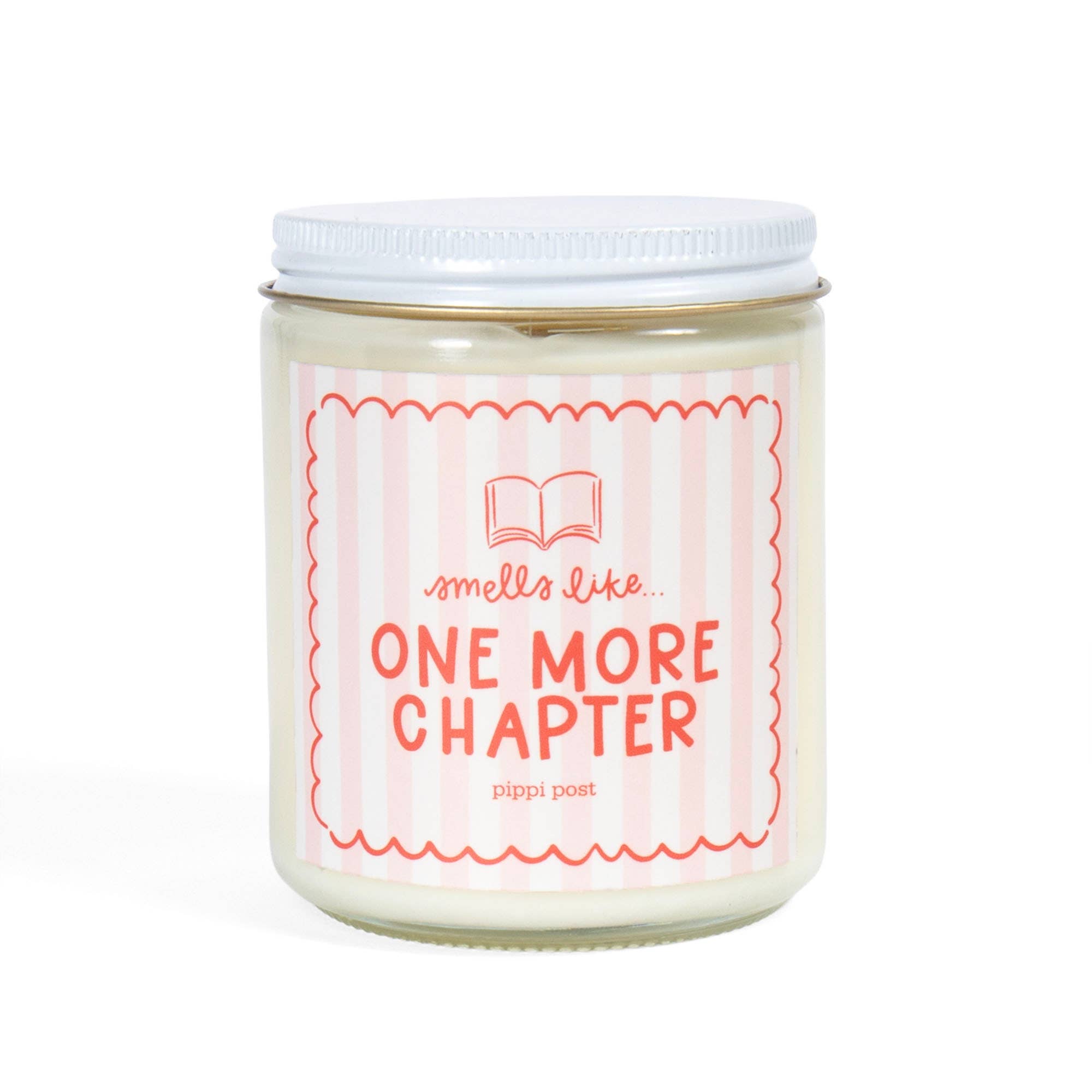 One More Chapter Scented Soy Hand-Poured Candle