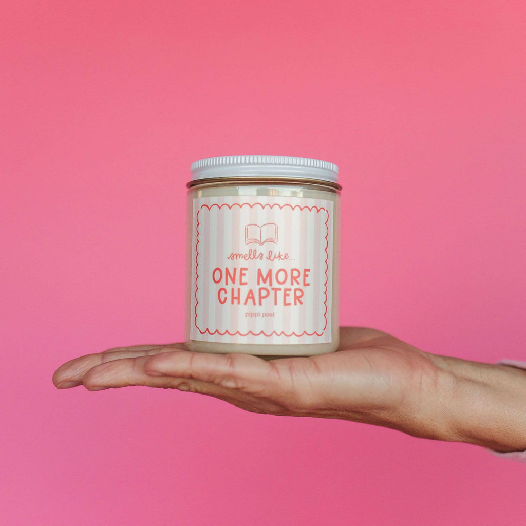 One More Chapter Scented Soy Hand-Poured Candle