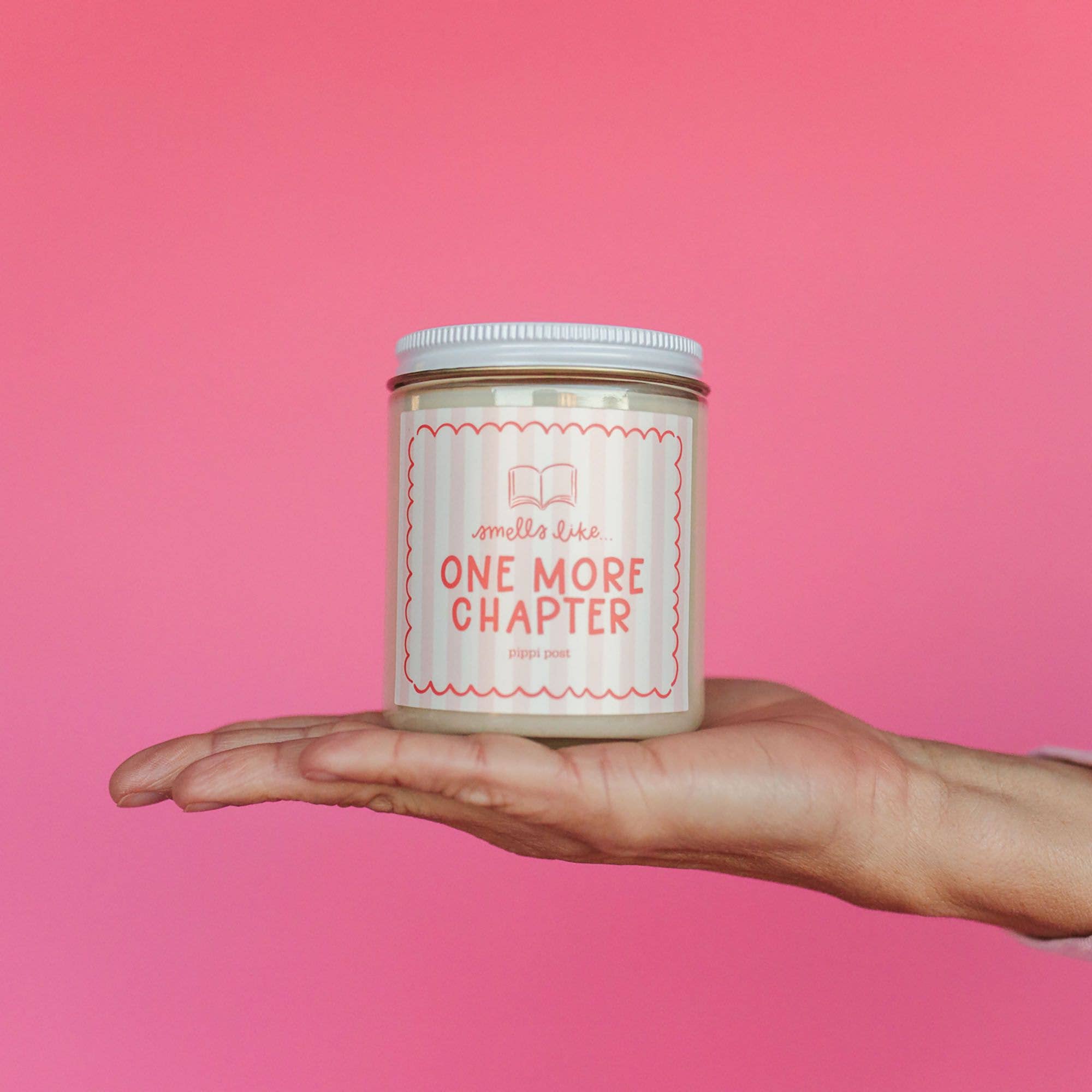 One More Chapter Scented Soy Hand-Poured Candle