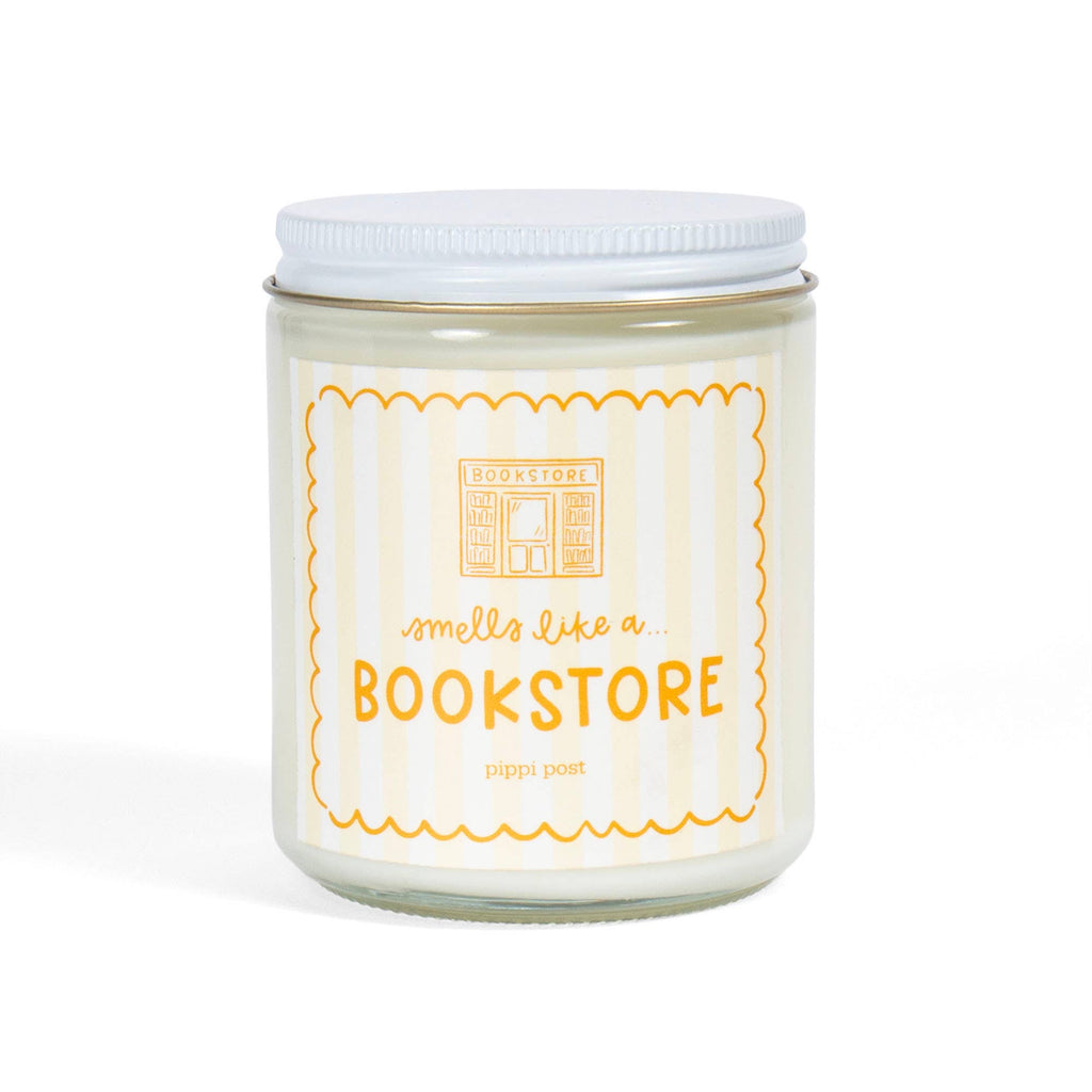Smells Like a Bookstore Scented Soy Hand-Poured Candle