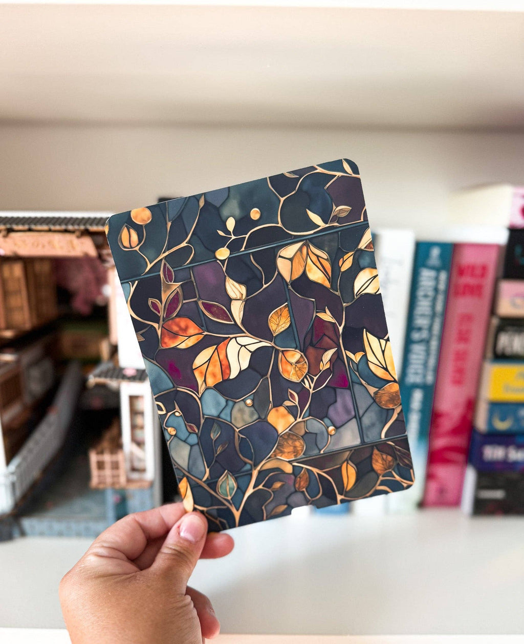 Cozy Fall Kindle Case Insert: Fall Themed Kindle Decoration