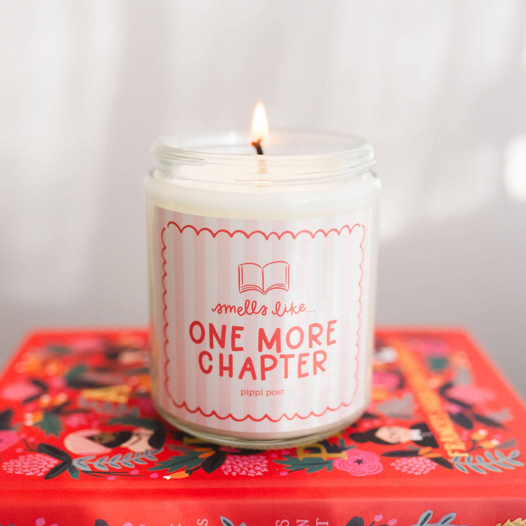 One More Chapter Scented Soy Hand-Poured Candle
