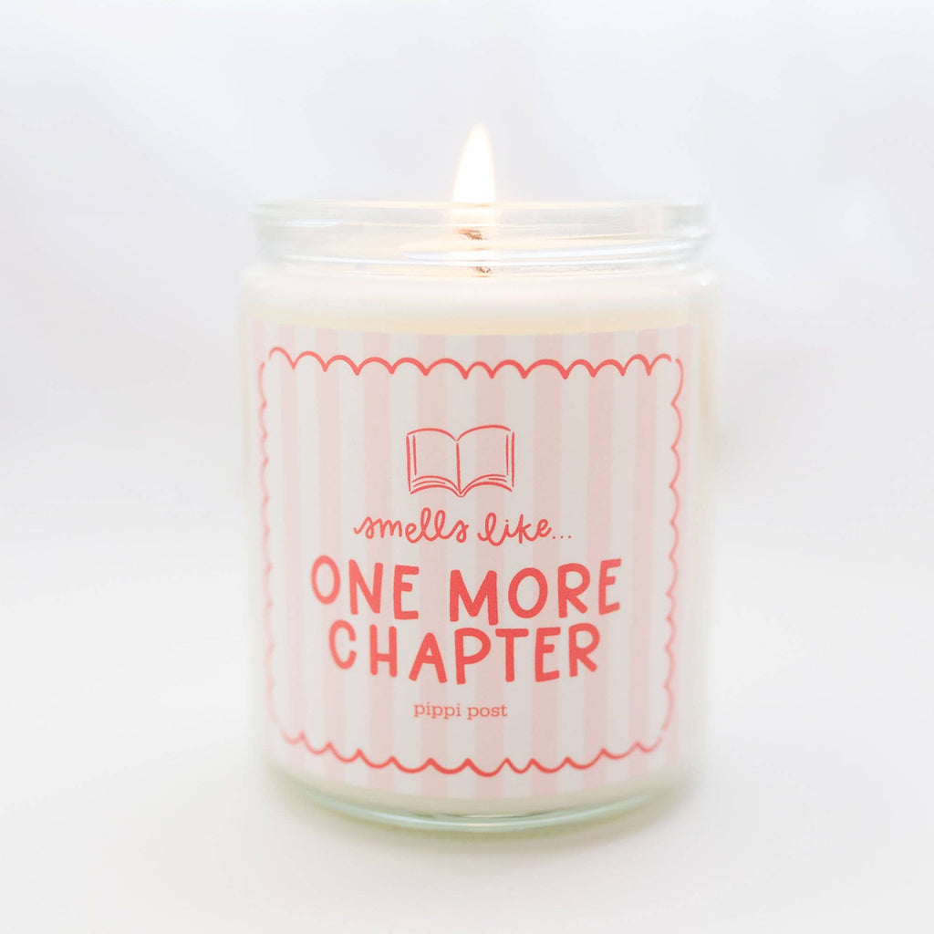 One More Chapter Scented Soy Hand-Poured Candle